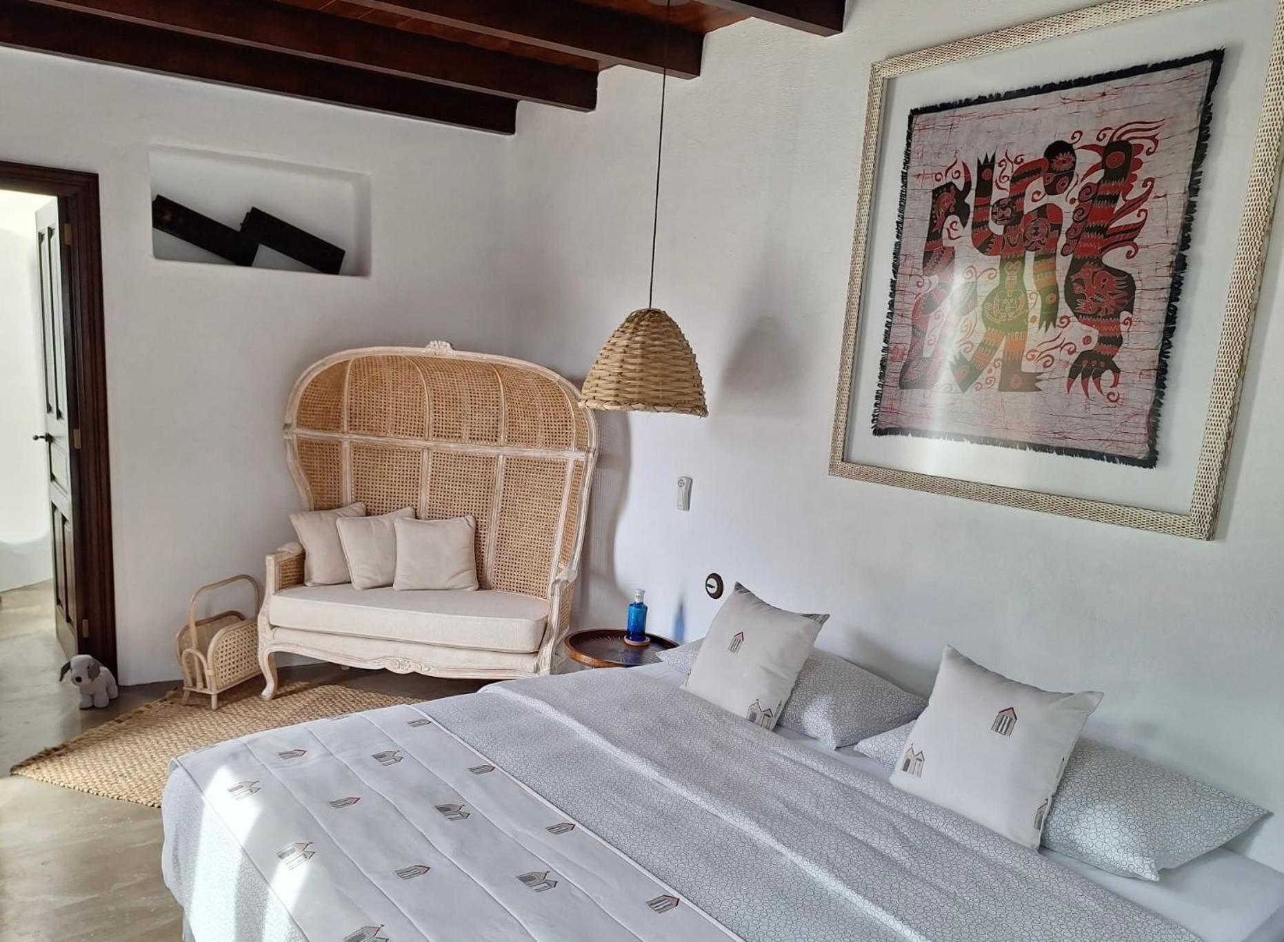Las Pergolas Villa Rural Tías Værelse billede