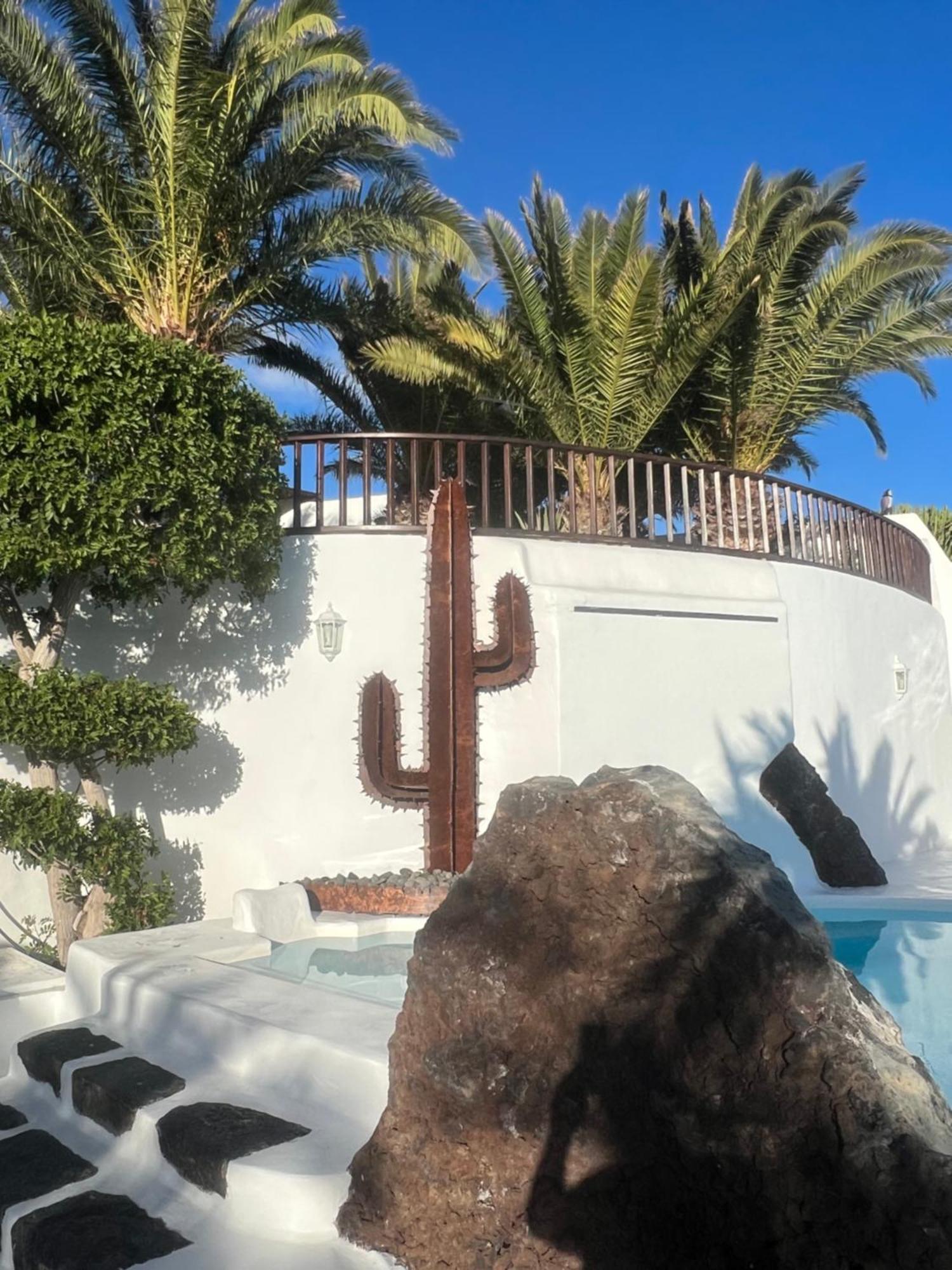 Las Pergolas Villa Rural Tías Værelse billede