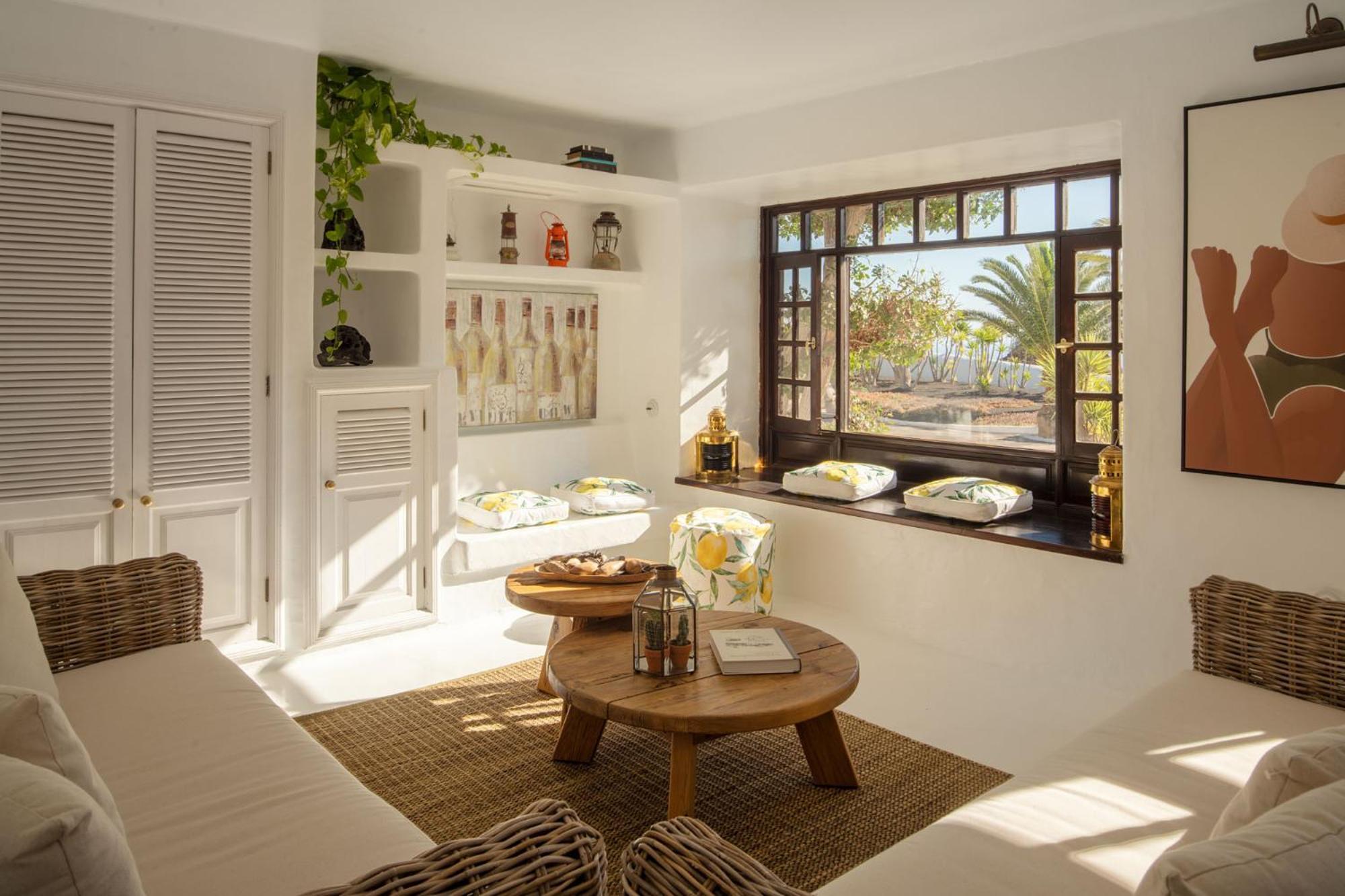 Las Pergolas Villa Rural Tías Værelse billede