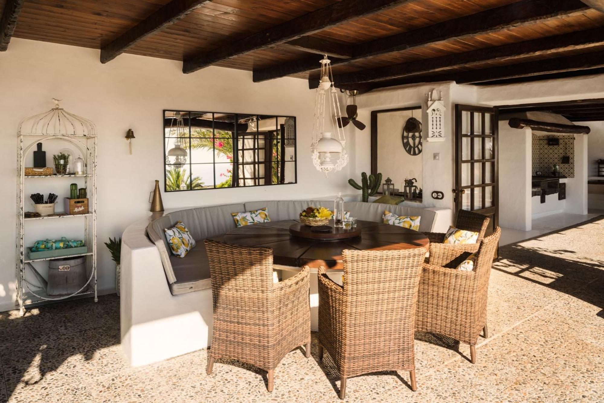 Las Pergolas Villa Rural Tías Værelse billede
